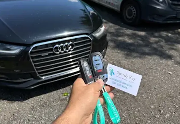 audi spare key